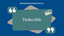 What is a deductible?